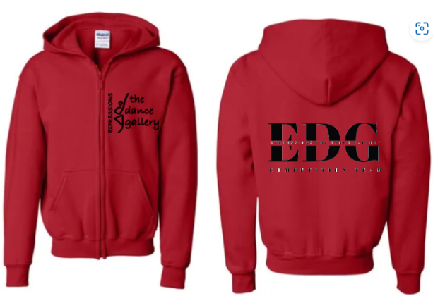 ADULT ZIP HOODIES - COMPETITIVE TEAM